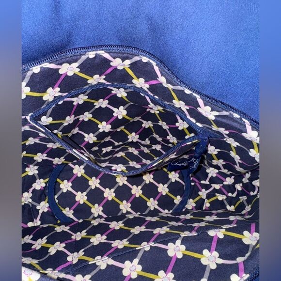 Vera Bradley Glenna Quilted Satchel Tote in Deep Navy
NWOT - Picture 10 of 12